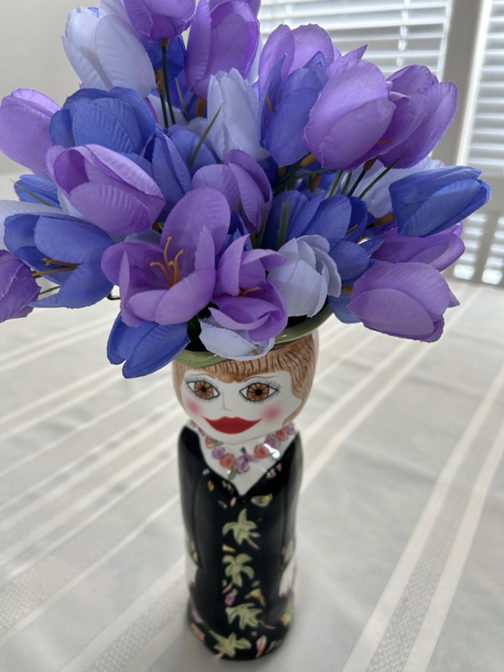 Mothers Day Gift Bella Casa by Susan Paley - Lady Pearl Vase